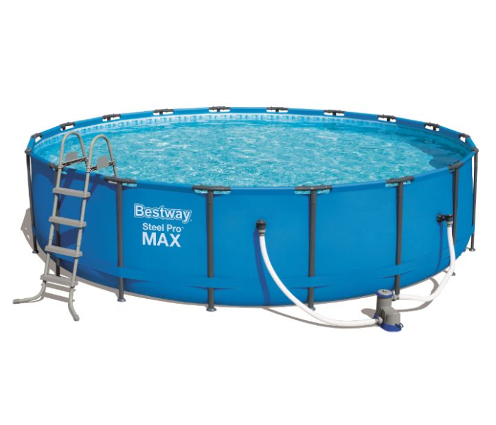 Bestway 549x122cm Steel Pro UV Careful Splash-In-Shade Play Pool - Blue - Zoom Image 3