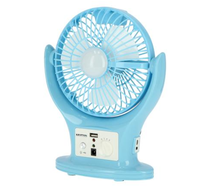 Krypton KNF6061 Rechargeable Fan with LED Lantern - Zoom Image 2