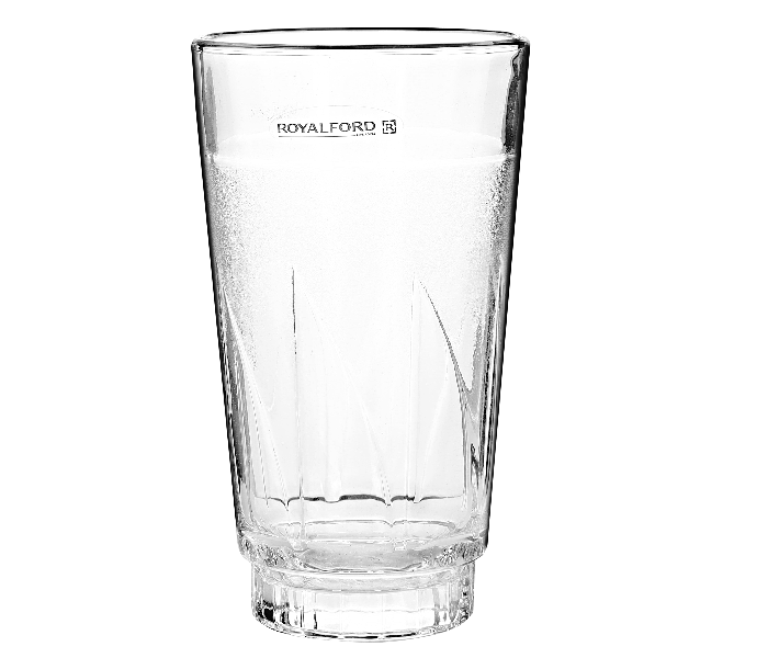 Royalford RF2654-GT6 6 Pieces 12oz Glass Tumbler - Clear - Zoom Image 3