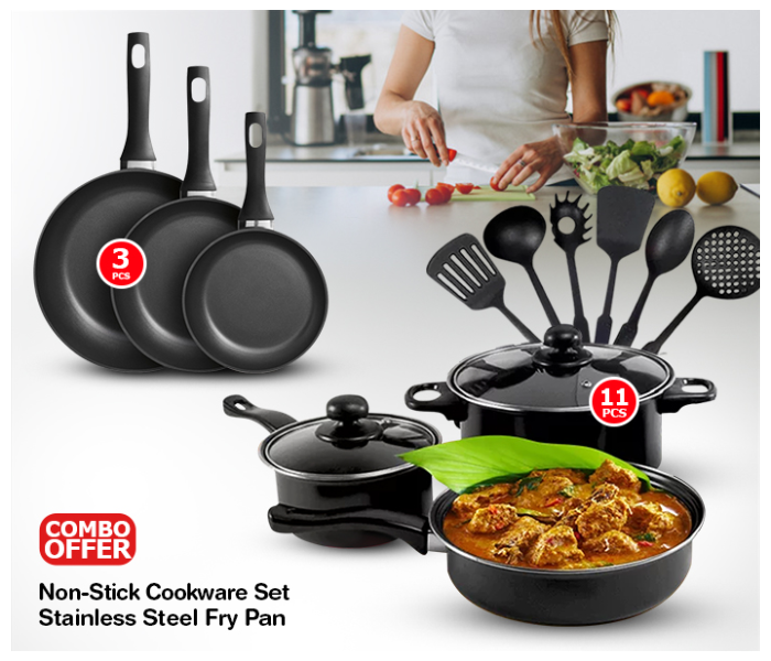 Royalmark RMCW9811 Non Stick Cookware Set 11 Pcs Image