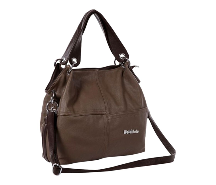 Weidi Polo Vintage Shoulder Bag - Brown - Zoom Image