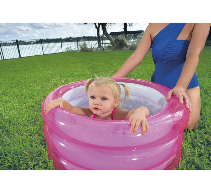 Bestway 51033 70x30cm Kiddie Pool - Pink - Zoom Image 2