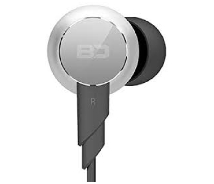 Blue Digit E200 Smart Metallic Ear Plug - Black - Zoom Image 2