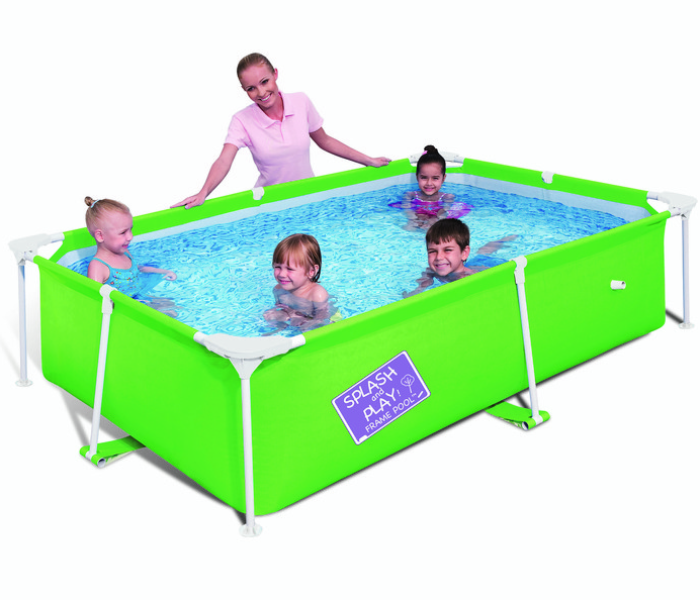 Bestway 26-56220 239x150x58cm First Frame Pool - Green - Zoom Image 1