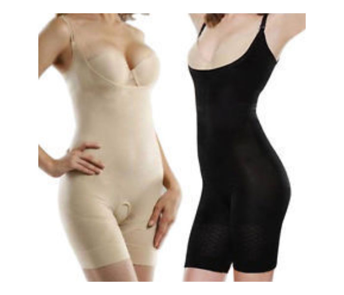 Taqdeer 907-1013 (Small/Medium) Body Slimming Suit - Beige - Zoom Image