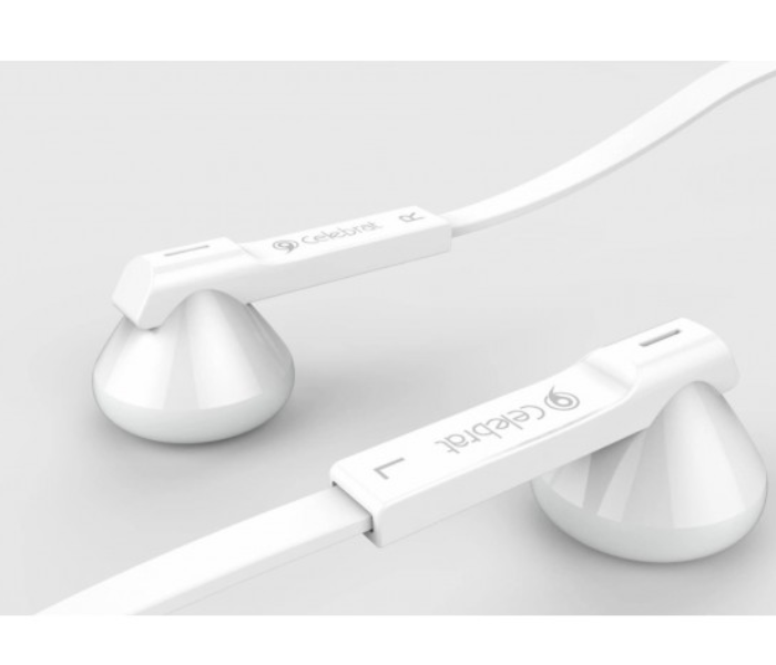 Magic Charm D4 Stereo Sound Earphones - White - Zoom Image 1