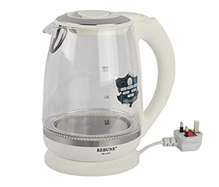 Rebune RE-1077 Electric Kettle - White - Zoom Image