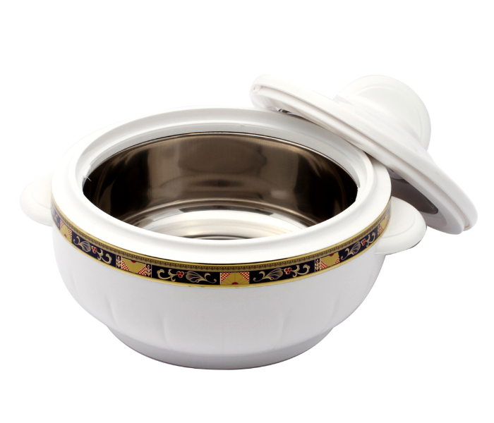 Royalford RF1640 2500ml Litre Classic Casserole - White - Zoom Image 3