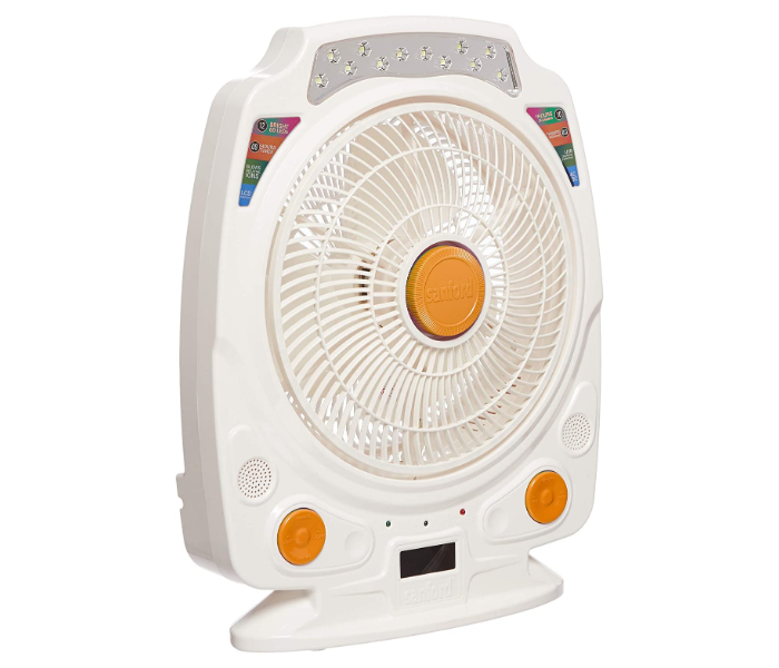 Sanford SF970RTF Rechargeable Table Fan White - Zoom Image 2