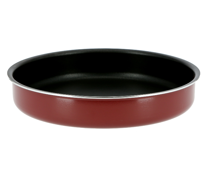 Royalford RF1145-RT 28cm Non Stick Round Tray - Red - Zoom Image 2