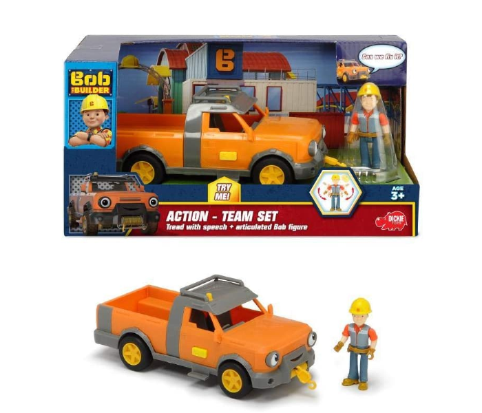 Simba Dickie Bob The Builder Action - Team Tread - Zoom Image