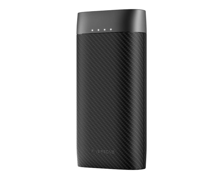 Riversong PB28 Phantom 10 Pro 10000mAh Power Bank - Black - Zoom Image 1