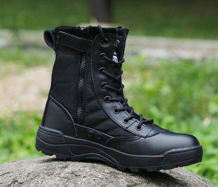 SWAT 115001 Tactical Boot for Men - 47 Black - Zoom Image 1