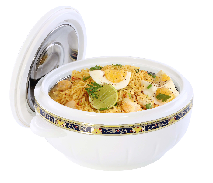 Royalford RF1642 6000 ml Classic Casserole - White - Zoom Image 5