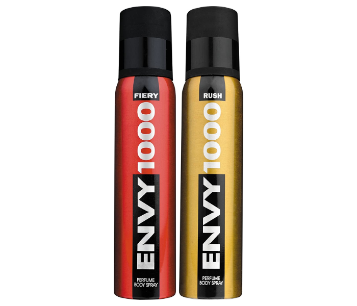 Envy 120 ml Fiery and Rush Deodorant Combo - Pack of 2 - Zoom Image