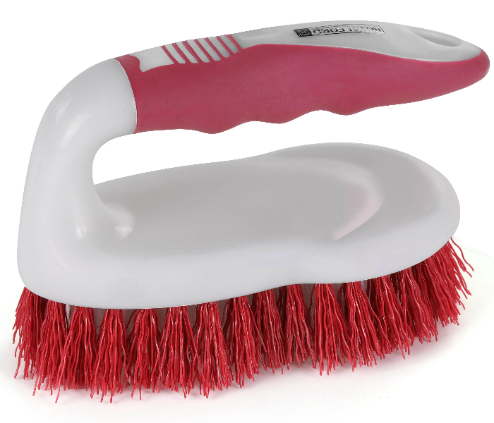 Royalford RF2356-FB Floor and Dish Brush - Red - Zoom Image 2