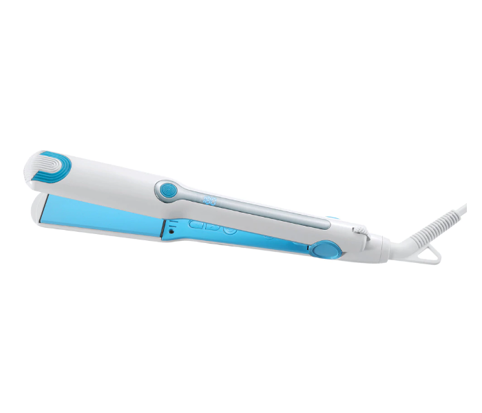 Rebune RE-2038 Hair Straightener Professional Salon - White and Blue - Zoom Image 1