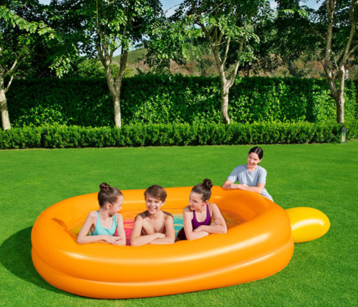 Bestway 3.02m X1.70m X 51 Cm Popsicle Party Pool - Orange - Zoom Image 5