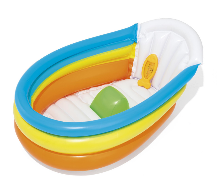 Bestway 51134 76cm X 48cm X 33cm Squeaky Clean Inflatable Baby Bath - Zoom Image 2