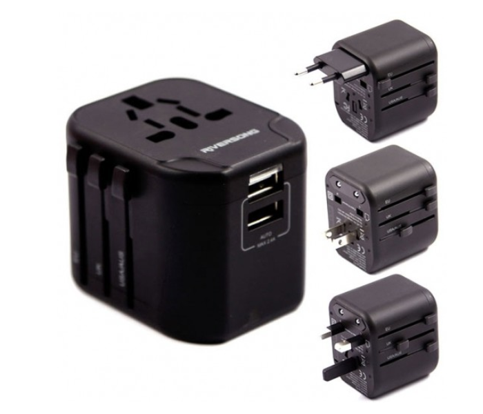 Riversong P2AD38 Wall Charger - Black - Zoom Image 1