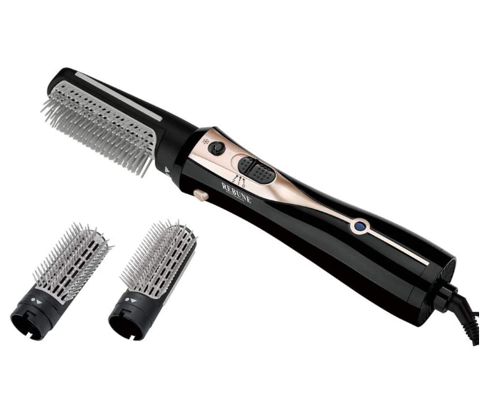 Rebune RE-20782 Beyond Imagination Hair Styler with 2 Attachments - Black - Zoom Image