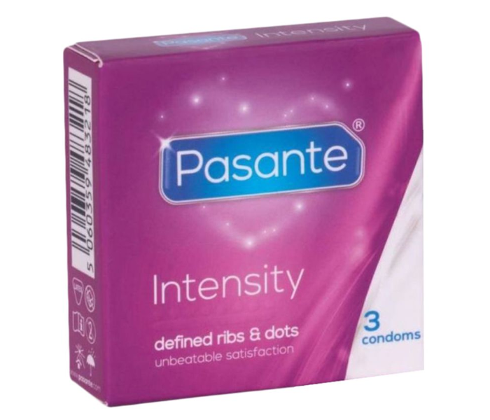 Pasante 3-Piece Intensity Condom Set - Zoom Image