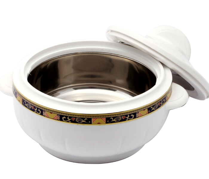 Royalford RF1639 1600 ml Litre Clasic Casserole - White - Zoom Image 3