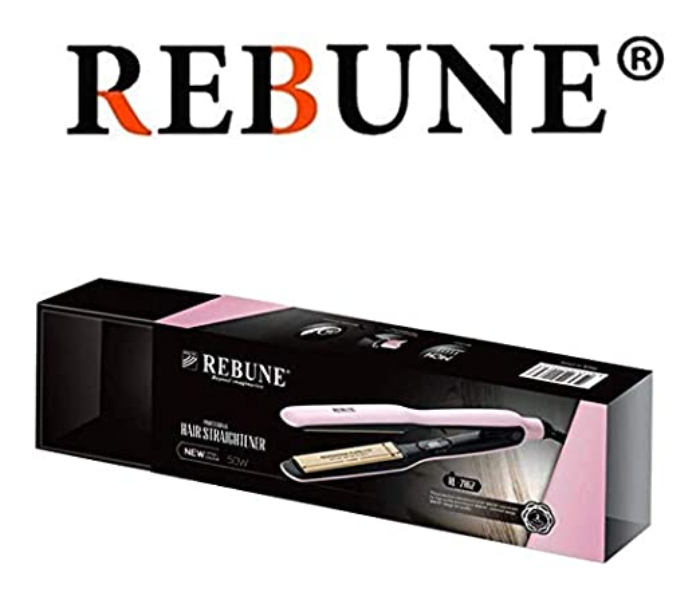 Rebune RE-2062 Beyond Imagination Professional Hair Straightener - Black - Zoom Image 1