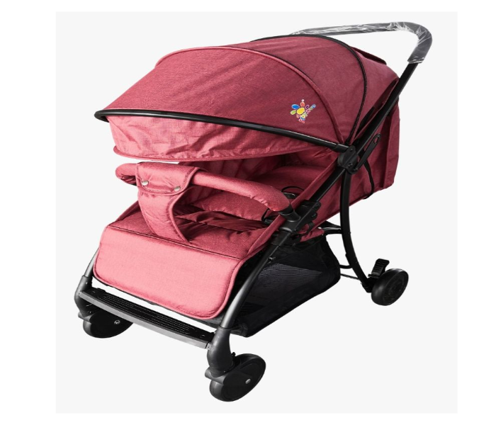 Babylove 27-5X Baby Love Stroller - Maroon - Zoom Image 1