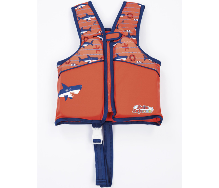 Bestway Swim Safe Foam Trainer Vest For Boys Girls Medium And Large Size - Orange - Zoom Image 1