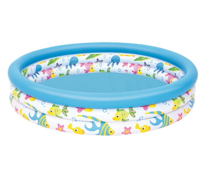 Bestway 51009 122x25cm Ocean Life Pool - Blue - Zoom Image 1