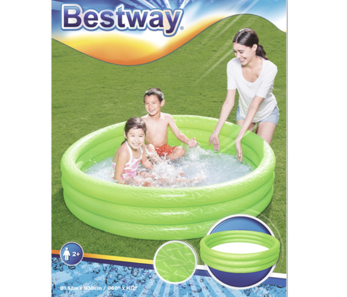 Bestway 51026 153x31cm Play Pool - Green - Zoom Image 2