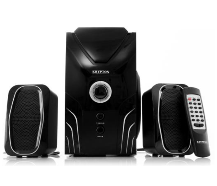 Krypton KNMS5029 2.1 Channel Multi Media Speaker - Black - Zoom Image 1