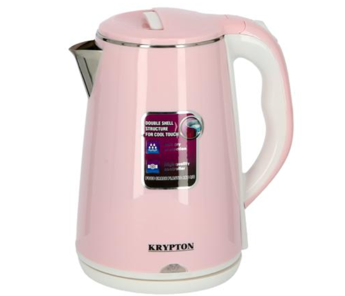 Krypton KNK6062 1.8 Liter Stainless Steel Double Layer Electric Kettle - Zoom Image 1