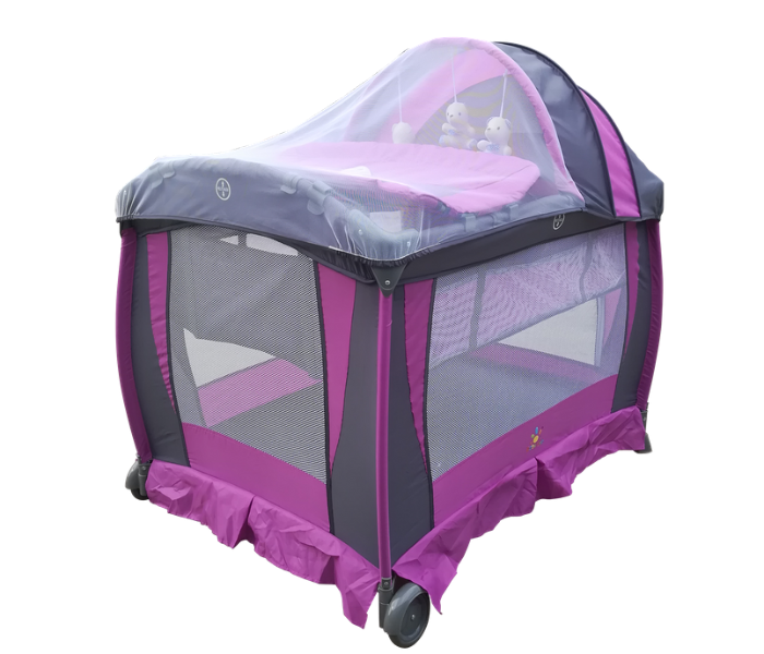 Babylove 27-960B Playpen 2 Layers - Purple - Zoom Image 3