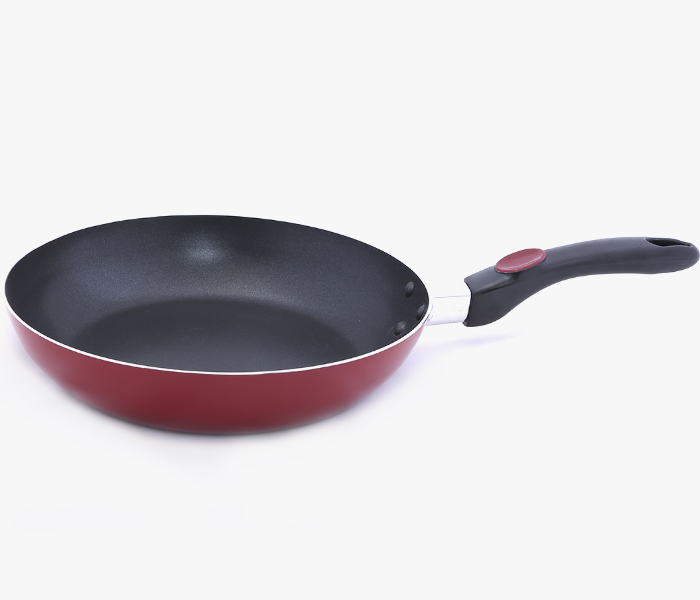 Royalford RF2957 26cm Deep Fry Pan - Maroon - Zoom Image 1