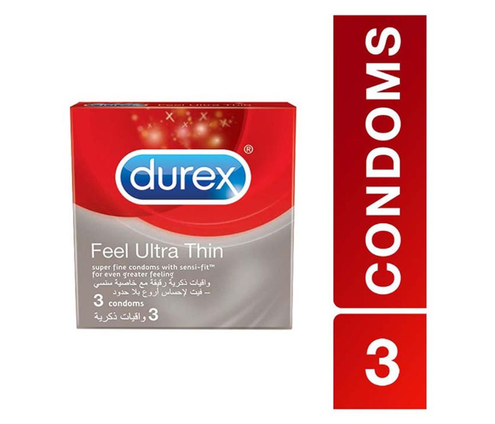 Durex Pack of 3 Fetherlite Ultra Condom - Zoom Image