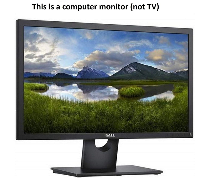 Dell E2218HN 21.5 inch Monitor - Black - Zoom Image 2