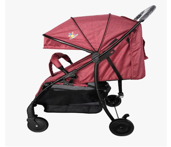 Babylove 27-5X Baby Love Stroller - Maroon - Zoom Image 3