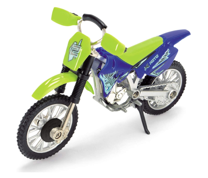 Dickie Toys 203341020 Cross Bike Tricks Finger Motorcycle - Green - Zoom Image 2