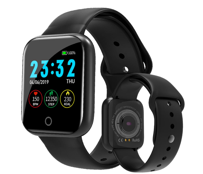 Zen i-5 Genuine Quality multi purpose Smart Band - Black - Zoom Image 2