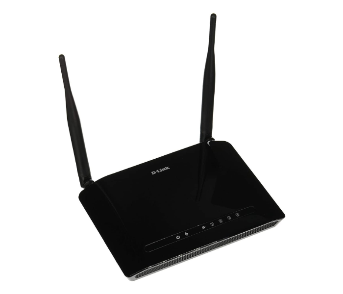 D-Link DIR-612 N300 Wireless Router - Black - Zoom Image