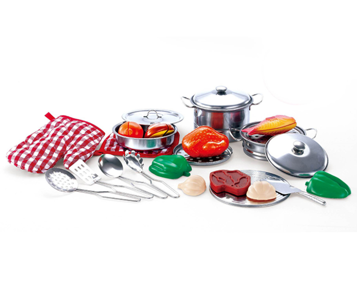 Basmah Stainless Kitchen Play Set - Zoom Image 1