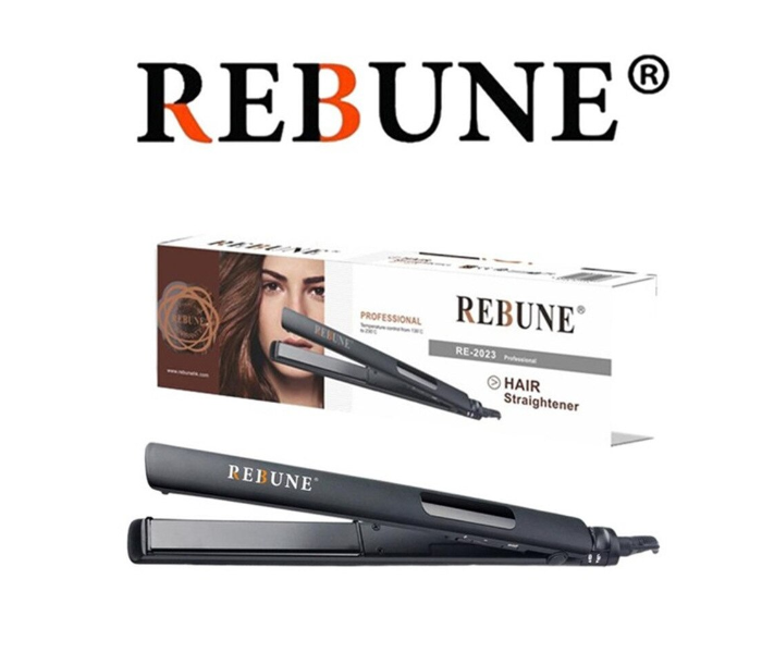 Rebune RE-2023 Beyond Imagination Hair Straightener Professional - Black - Zoom Image 2