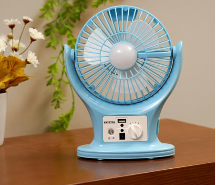 Krypton KNF6061 Rechargeable Fan with LED Lantern - Zoom Image 5