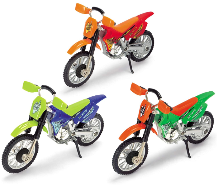 Dickie Toys 203341020 Cross Bike Tricks Finger Motorcycle - Green - Zoom Image 1