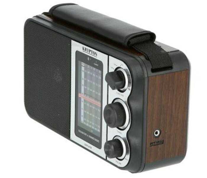 Krypton KNR5096 Rechargeable Radio with Bluetooth - Black - Zoom Image 2