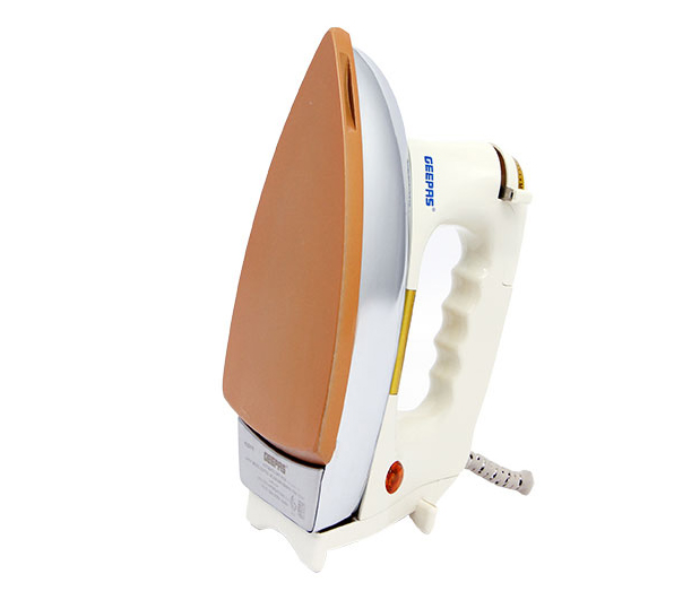 Geepas GDI2780 Dry Iron Golden Teflon Coating - Beige - Zoom Image 3