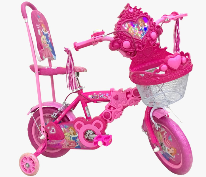 Basmah 25-1602HR Princess Bicycle 16 Inch With Basket - Zoom Image