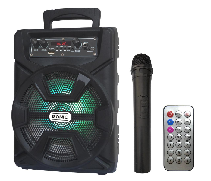 ISonic IS473 Speaker With Mic - Black - Zoom Image 1